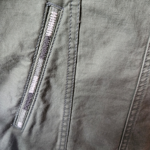 GAP Vintage Wash Army Green Field Jacket - Picture 6 of 7